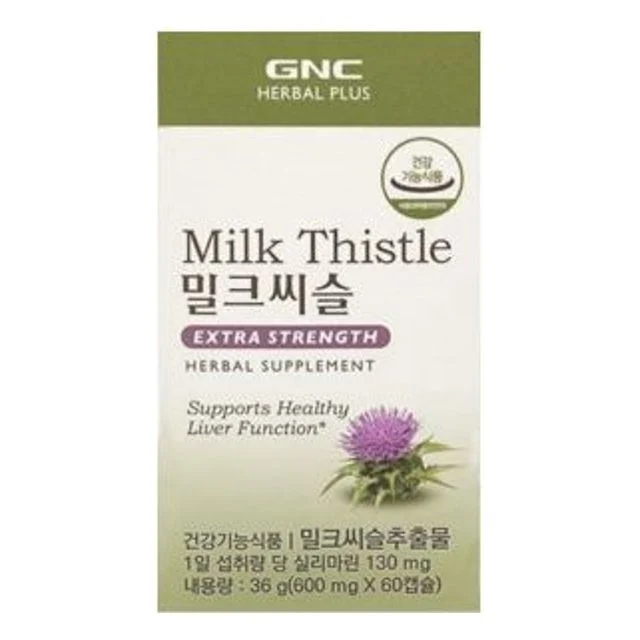 GNC 밀크씨슬 600mg x 60캡슐