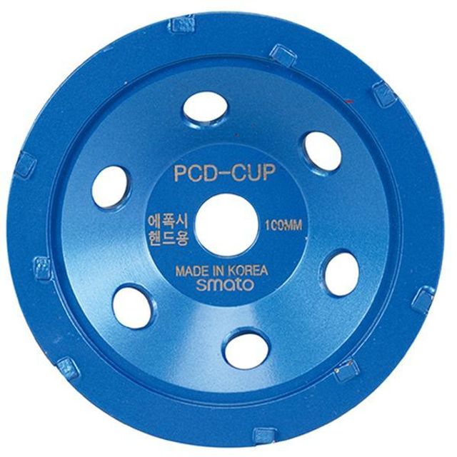다이아몬드컵-PDC컵 PCD컵 4x9P 사각소형 절단 디스크