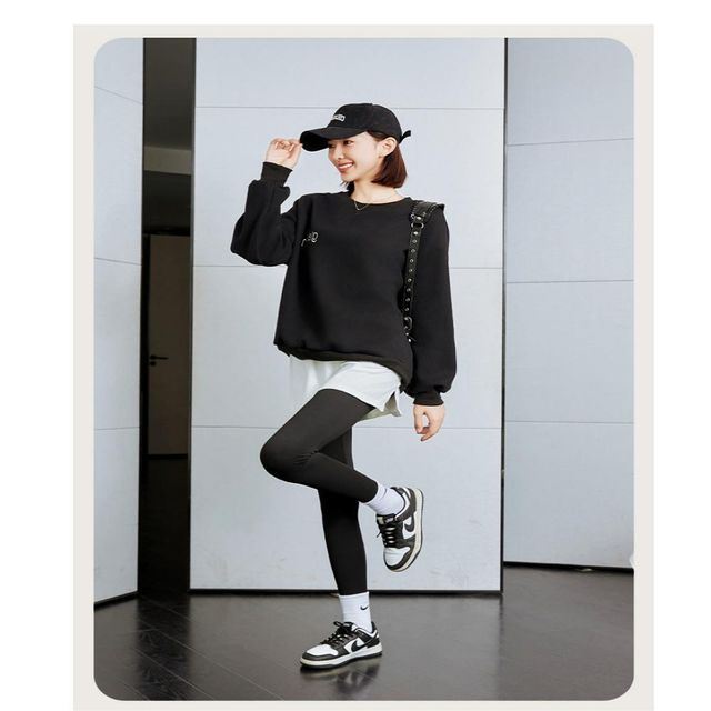 티 레이어드 페이크 스커트 허리밴딩 여성스커트