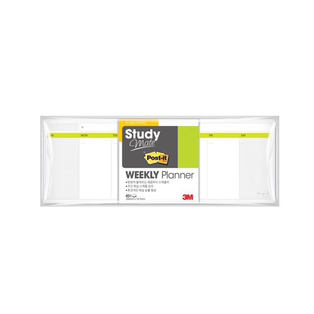 3M 스터디메이트 위클리플래너 204x74.5mm 주간스케줄
