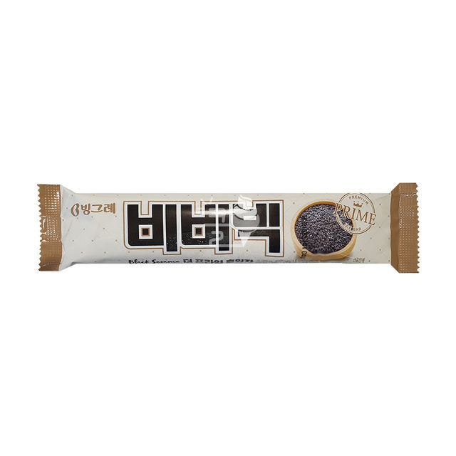 빙그레)) 비비빅 더프라임 흑임자 1박스 (40개입)