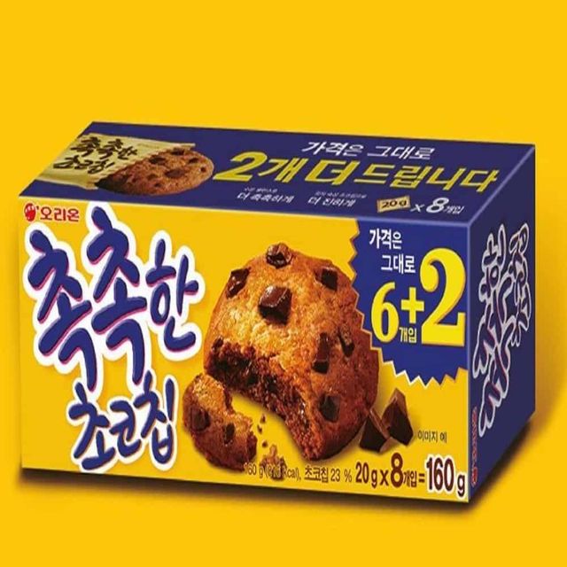 초코칩 과자 160g 회사간식거리 간식선물