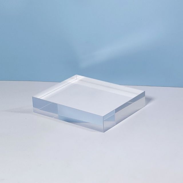 아크릴 큐브 직사각형 80x100x20mm 진열대 소품 받침대