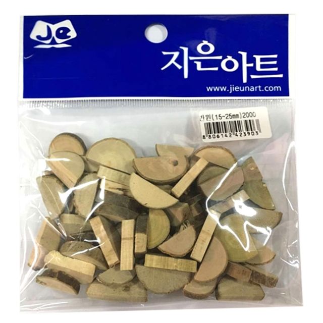 혜명몰 자연나무(반원15~25mm) 만들기재료 DIY재료 공예재료 DIY키트 인테리어소품