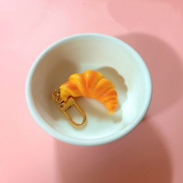 키링월드 베이커리 고리 키링 크로와상 열쇠
