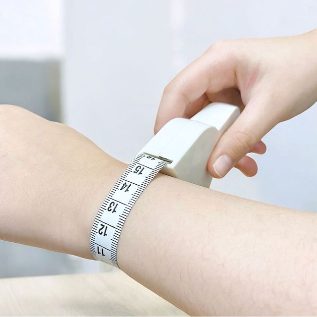 허리둘레 복부둘레 측정 피팅 줄자 신체사이즈줄자 복부측정도구 수동벨트형 피트니스측정기