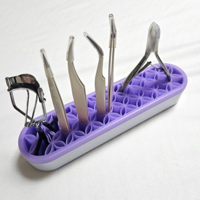 실리콘 브러시 연필 붓 다용도 네일도구 홀더 보관 아