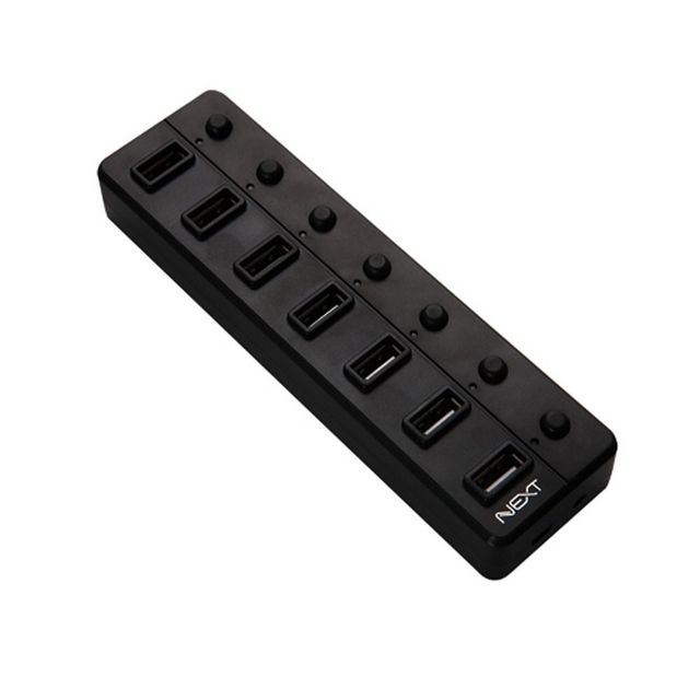 개별스위치 외장하드 7포트 USB포트연장 USB허브 USB