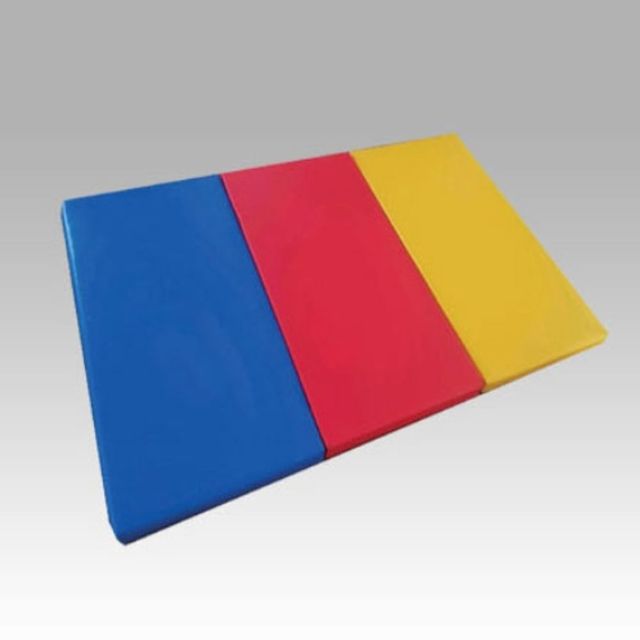 3단 접이식 운동 매트 240X120X4cm 체육 체조 운동매트 높이뛰기매트