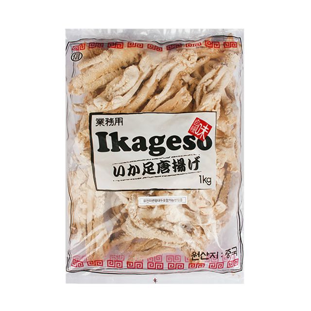 냉동 와카메 이까게소 오징어가라아게 1kg
