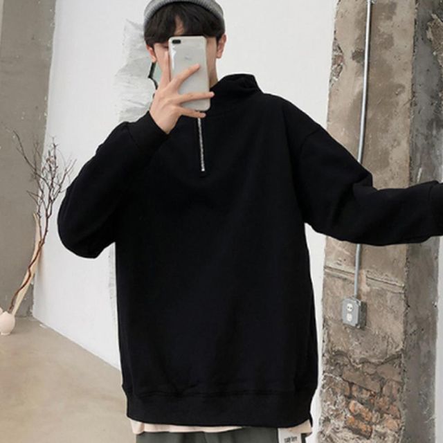 오버핏 남녀공용 후드티, 보온 남자 여자 후드 티셔츠