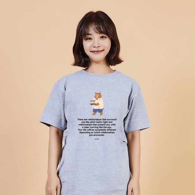 키밍 맨투맨 후드티 사람 관계 셔츠시밀러룩 오버핏