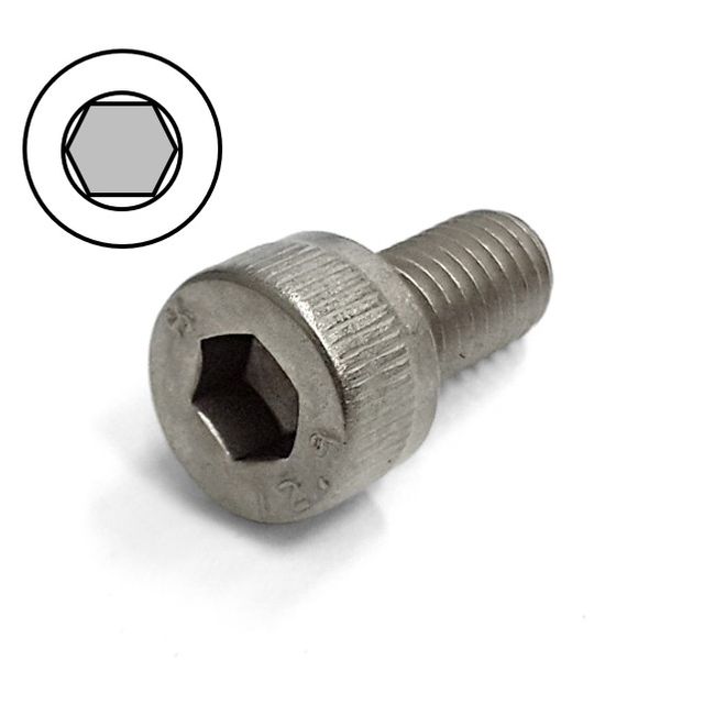 일반볼트 유두육각렌치 무전해니켈도금 M3x5mm 1000개