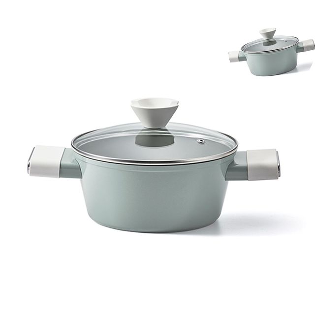 가정용냄비 부엌용품 세라믹 양수냄비 18cm