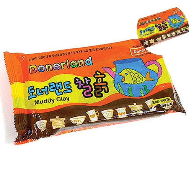 미술놀이 미술재료 찰흙 500g