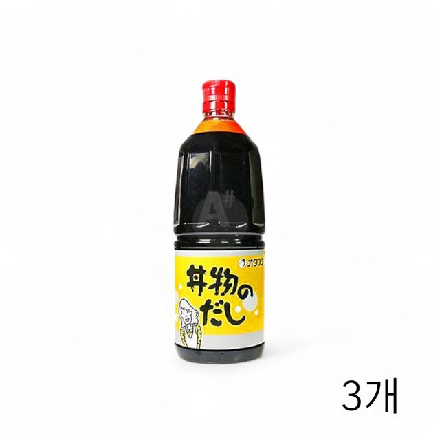 오타후쿠 돈모노다시 1.8L X 3개 돈부리 소스 대용량