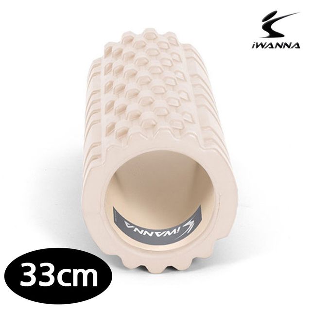 33cm 마사지 폼롤러 아이보리크림