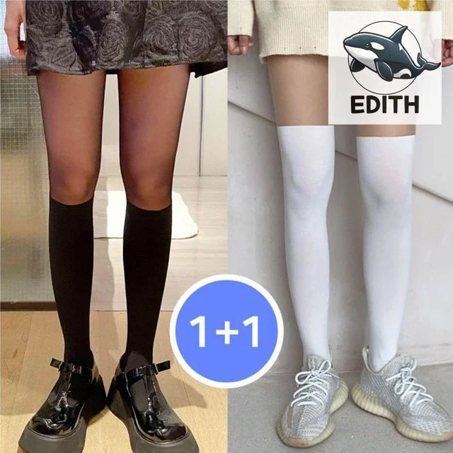 골프 두가지 색상 착시 스타킹 니삭스 필수