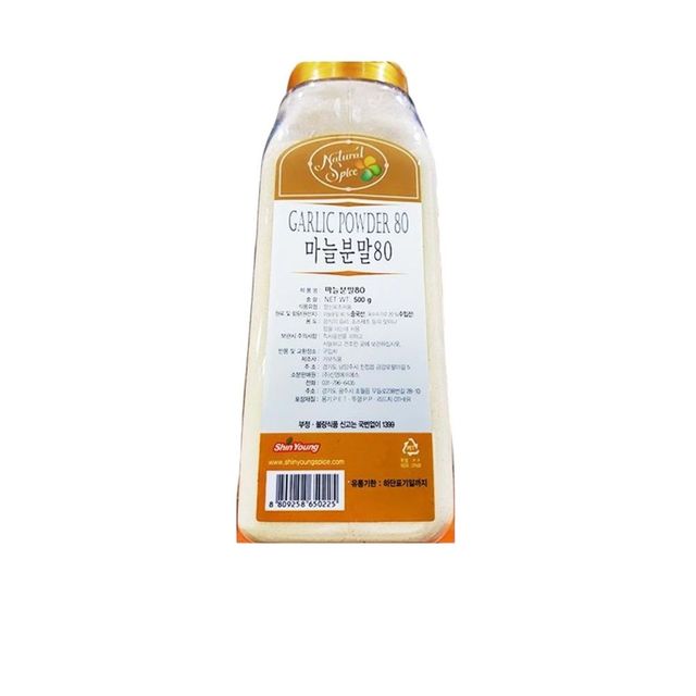 식자재 식재료 도매 혼합마늘가루 신영 500g x12개