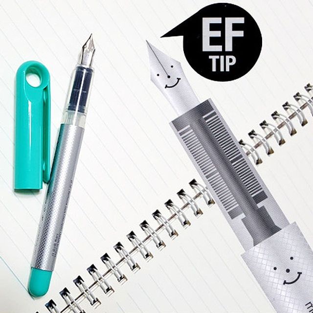 모닝글로리 스마일 캘리펜 EF 만년필 1세트 문구 선물