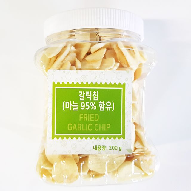 업소용 카페 주점 술집 식자재 안주 과자 갈릭칩 200g
