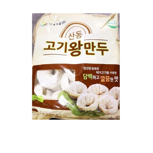 식자재 식재료 유통 나래 고기왕만두 1.4Kg x7개