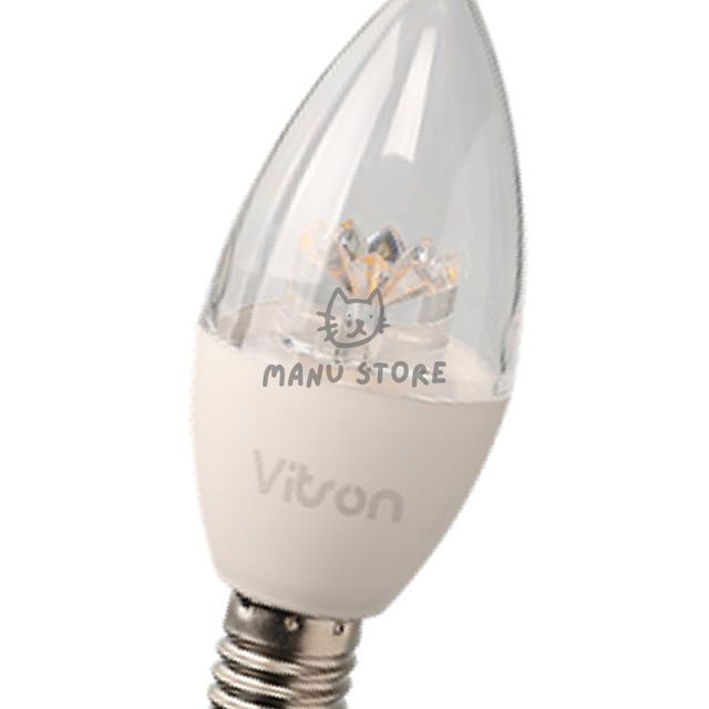 업소용인테리어조명 침대조명 촛대구 LED 5W E17 3K 투명 전구 KS