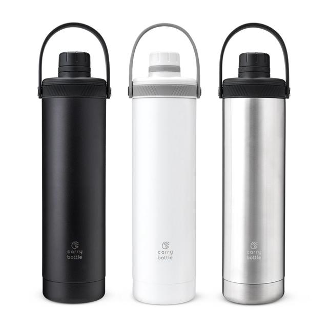캐리보틀 폴라 보온병 텀블러 600ml 휴대용 물병