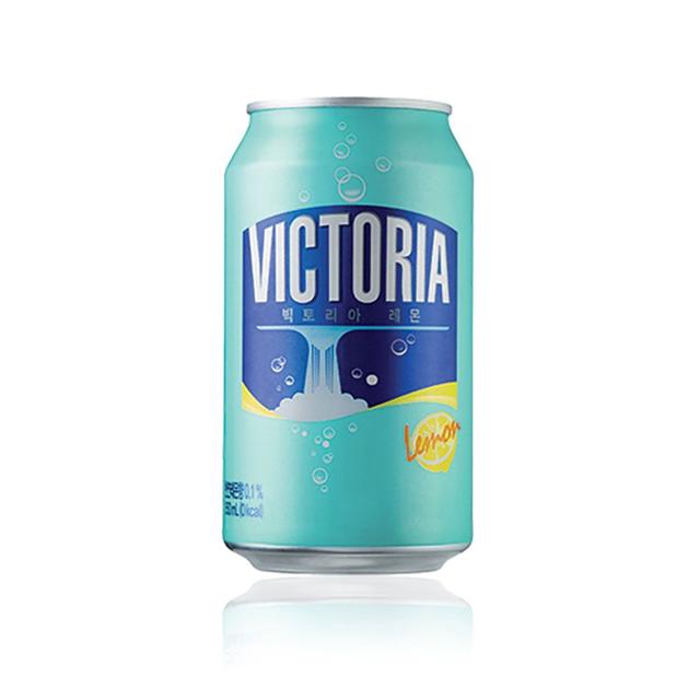 빅토리아 레몬 캔 탄산 음료 350ml 24개 1박스