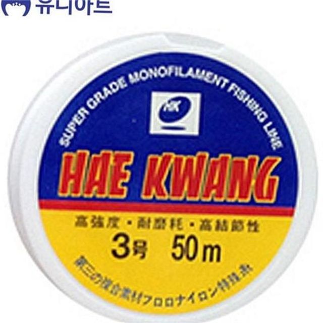 탄력 수공예 낚시줄 만들기 공작용 낚시줄 0.3mm 50미터 어항용 3호