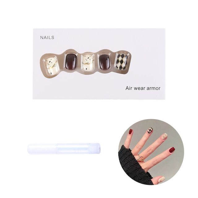 붙이는 네일팁 젤네일팁 R656