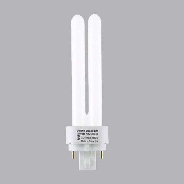 형광등 PL 램프 DULUX D/E 13W 4PIN 865 주광색오스람