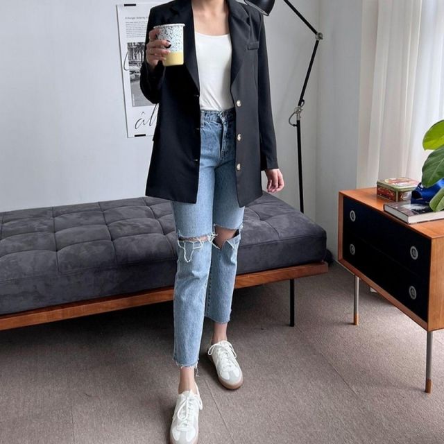 여성 데일리 재킷 봄가을 간절기 자켓 3컬러 여자 오피스 정장 아우터