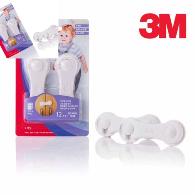 3M 유아안전 캐비넷 안전 잠금 장치 문안전잠금장치 아기안전잠금장치 자석안전잠금장치 서랍장안전잠금장