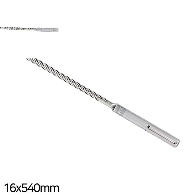 보쉬 8X 4날 햄머드릴비트 16x540mm 해머드릴비트 기리날 목공드릴비트 육각비트