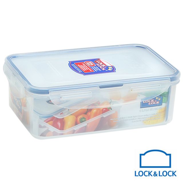 혜명몰 락앤락 직사각밀폐용기 1000ml HPL817 냉장고보관용기 진공용기 식품용기 사각플라스틱용기 냉장고
