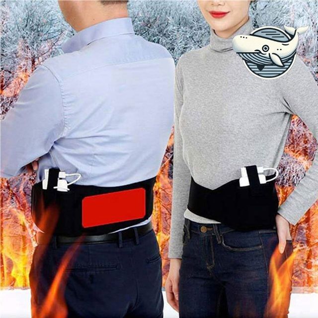 온열 힐링 벨트 복부 찜질기 원적외선