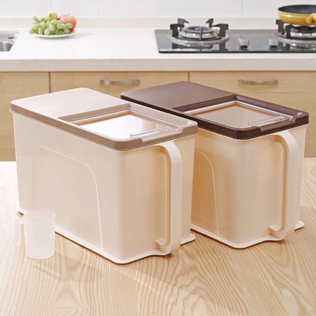 주방밀폐용기 곡물보관함 10kg 습기방지 수납통