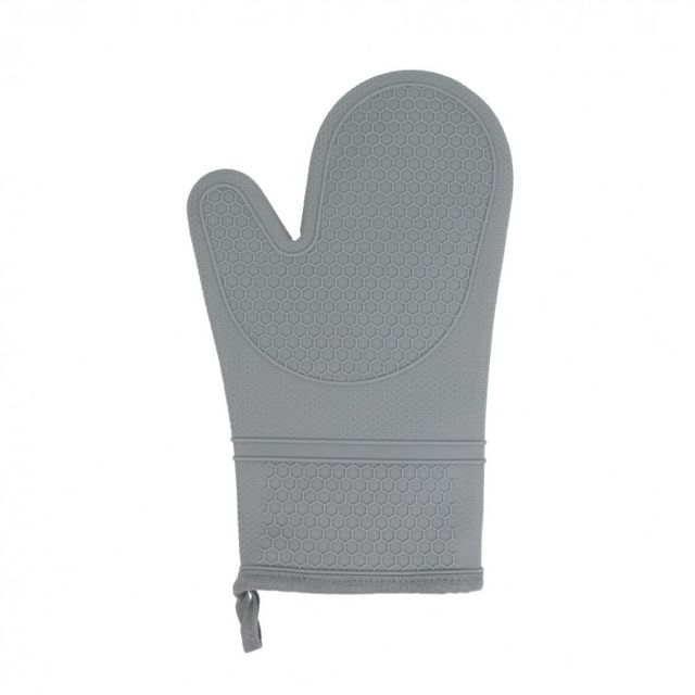 올실리콘 벙어리형 오븐 장갑 1p 그레이