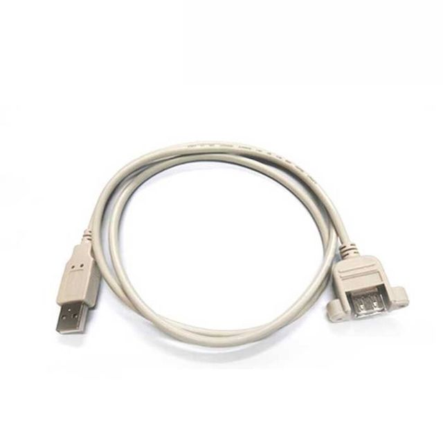 케이블 M 0.5M USB 연장 SCREW 판넬형 F 판넬형연장케