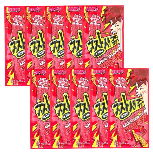 짱시쥬 딸기맛 10개