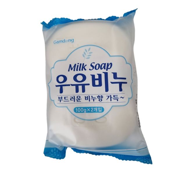 우유 비누 2P 목욕탕 세안 세수 바디 핸드 워시 목욕