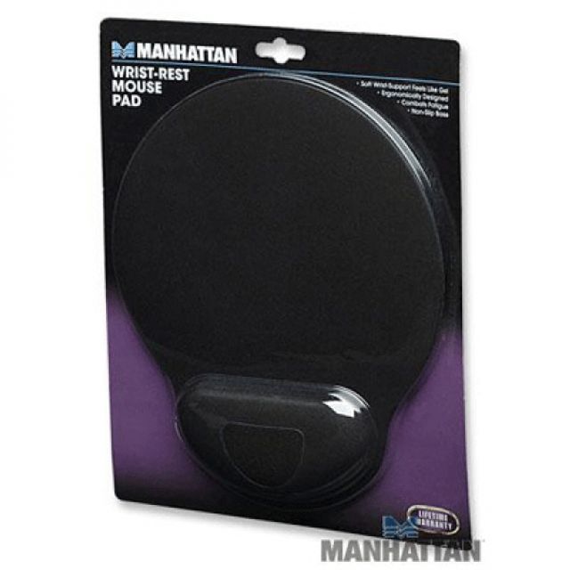 Manhattan 손목보호형 마우스 패드검정
