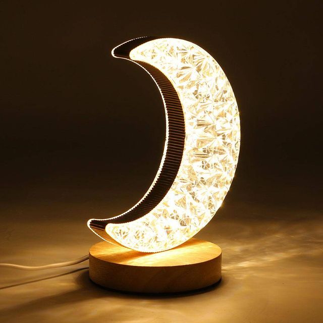 TBZ 초승달 LED 웜색 인테리어 무드등 인테리어무드등