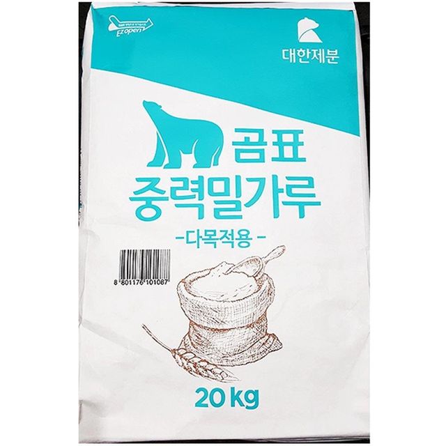 곰표 중력밀가루 (20kg) 면요리 수제비만들기