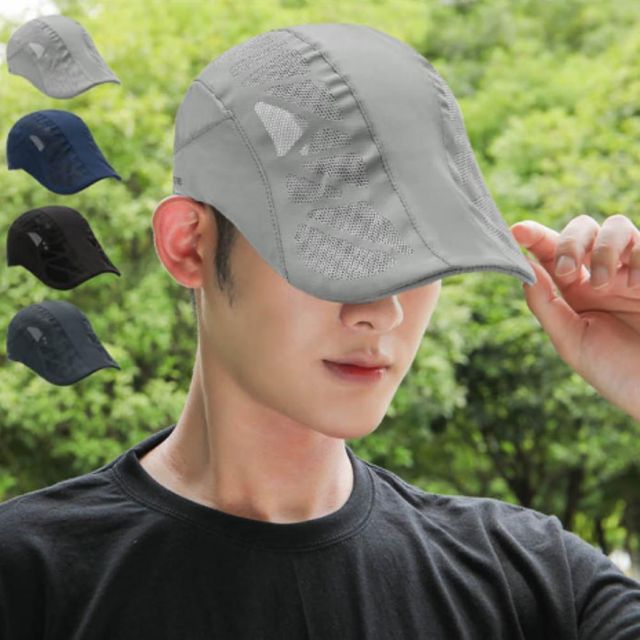 낚시 골프 등산 오리부리챙 통풍 매쉬 캡 모자