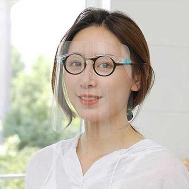 페이스 커버 안경형 보안경 - 안면 보호 고글 쉴드