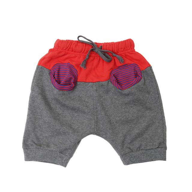 아동여름팬츠 투톤배기