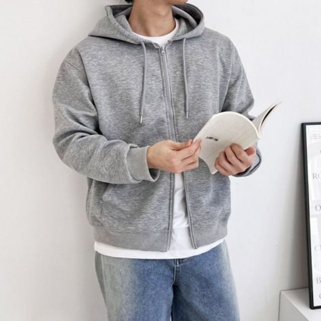 후드티 집업 커플 봄가을겨울 오버핏 후드 투웨이후드 후드집업 남자빅사이즈