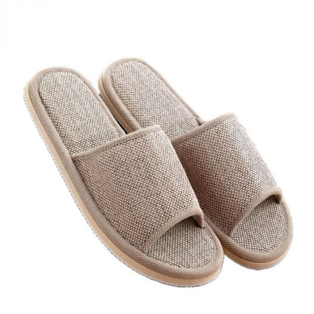 거실 실내 슬리퍼 층간소음 완화 홈용 면 실내화 룸슈즈